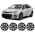 thumbnail image 1 of 4 Pack Hubcap Wheel Cover Replacement,16" Wheel Rim Cover for 2014-2016 Toyota Corolla,Compatible With Steel Wheels,Snap on Hub Caps Replacement,ABS+PC Material,Black Lacquer, 1 of 7