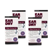 4 Pack Humco Ear Dry, Water Drying Aid for Swimmers & Drying Ears, 1oz each