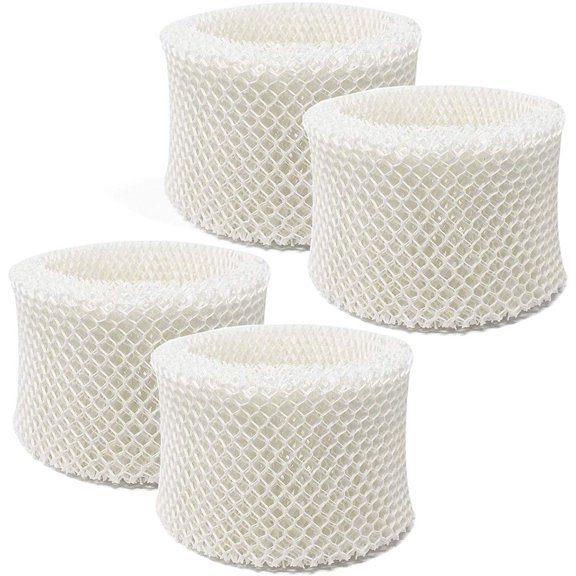 4 Pack Humidifier Wicking Filters Compatible with HC-888, HC-888N, Filter C, HCM-890, HEV-320 Series, Compatible with Duracraft DCM-200, DH-890