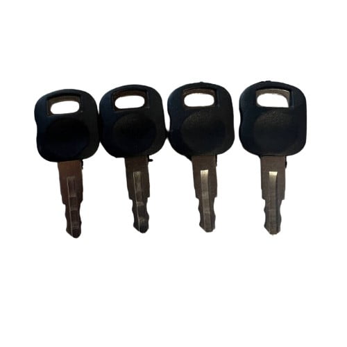 4 Pack Ignition 1#Keys 5P8500 5P-8500 for Caterpillar Cat Heavy Equipment Loaders Excavators Dozers 0964753 0966198 8V4404 9G2777 320C 312 307 330 345
