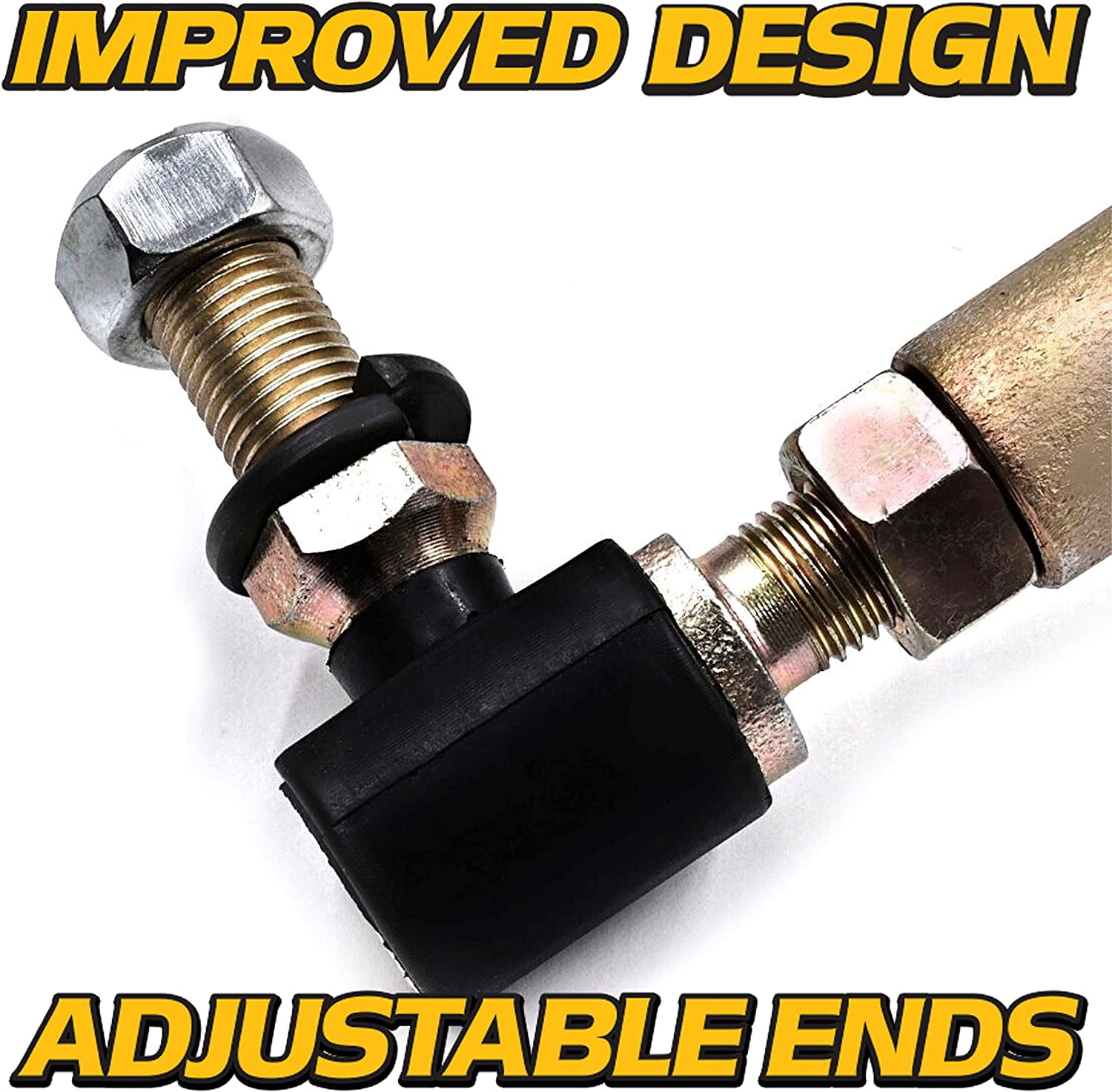 4 Pack Improved Adjustable Steering Drag Link Kit - Walmart.com