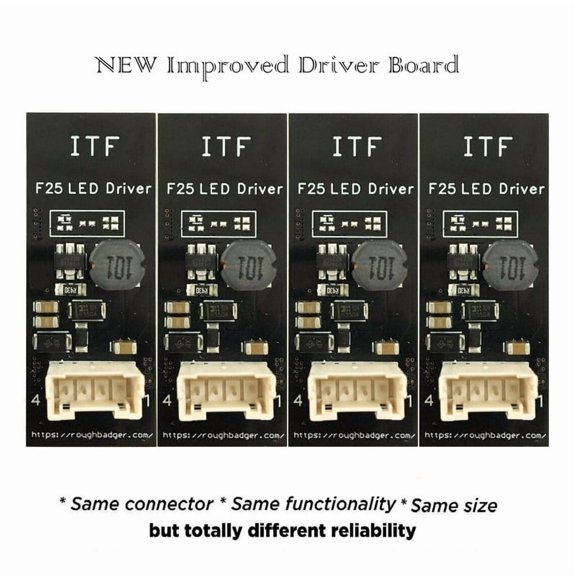 4 Pack Improved F25 LED Tail Light Driver Board Replacement Chips Fit for 2011-2015 BMW X3 F25, Taillight Repair Control Circuit Module Set