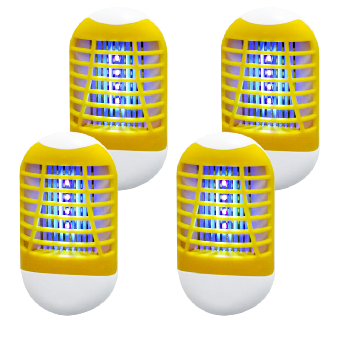 4 Pack Indoor Bug Zapper for Home, Electric Mosquito Zapper Plug in