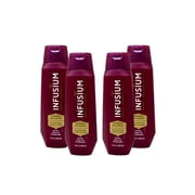 Infusium Repair & Replenish Conditioner, Nourish, Renew, with Keratin, Argan Oil, Ceramides for Dry, Damaged Hair, 13.5 Fl Oz (Pack of 4)