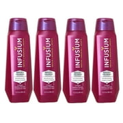 4 Pack - Infusium Repair & Volumize and Renew Nourishing Conditioner, Collagen, Building Peptides & Hyaluronic Acid for Dry & Damaged Hair, 13.5 FL OZ