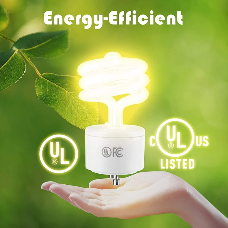 Gu24 on sale spiral bulb
