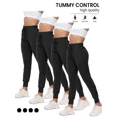 thumbnail image 1 of 4 Pack Joggers for Women - Sweatpants with Pockets Lightweight Comfy Pants for Workout Travel Lounge, 1 of 6