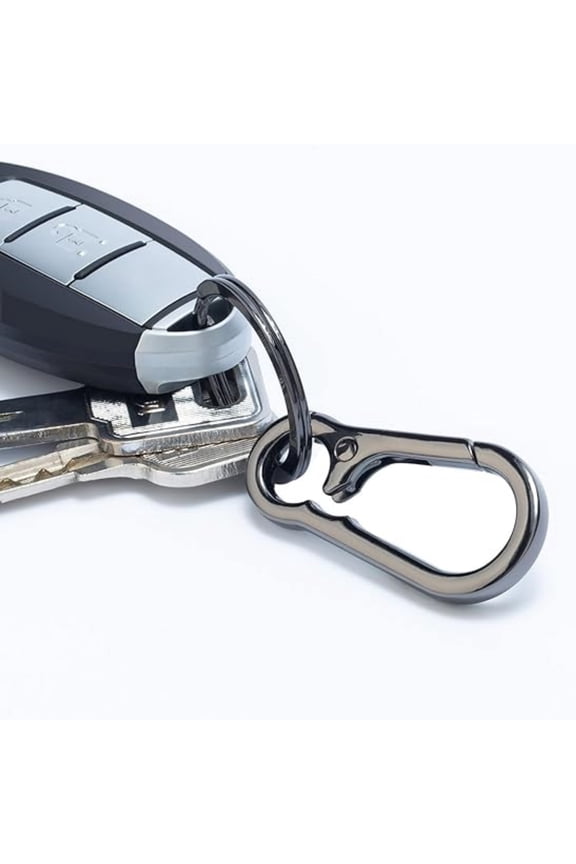 4 Pack Key Chain Hooks with Key Rings Holder, Metal Key Organizer for Car Home Keys