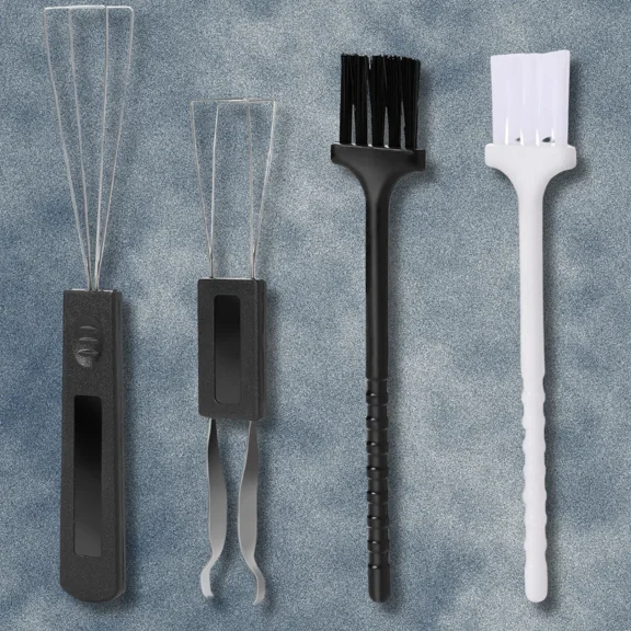 4 Pack Keycap Puller Kit Keyboard Key Remover Switch Puller With Cleaning Brush