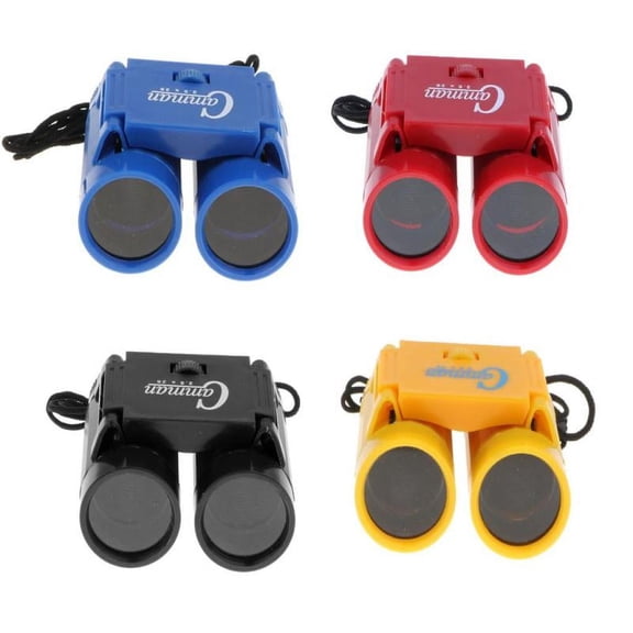 4 Pack Kids Binoculars, Compact Binoculars for Hiking, Bird Watching and Outdoor Games, Best Gift for Boys Girls