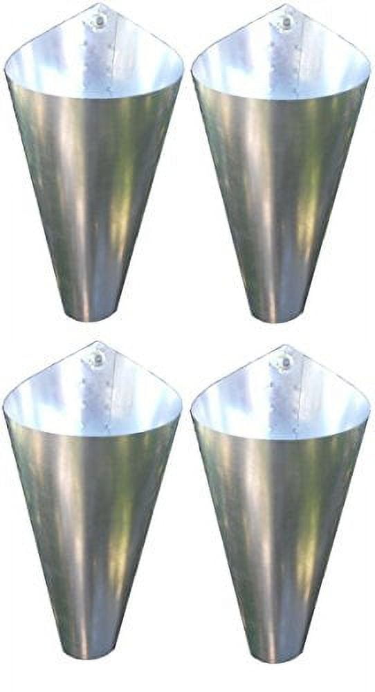 4 Pack Killing Restraining Poultry Chicken Processing Cones Large
