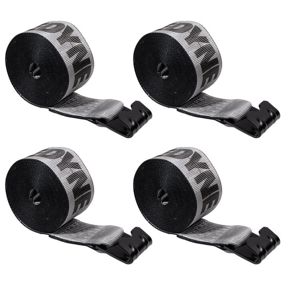 (4 Pack) Kinedyne Winch Strap 4"x30' w/ Flat Hook Rhino Max Abrasion 4630D3