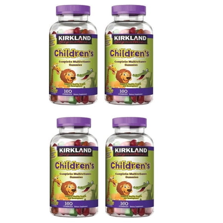 KS Children's Complete Multivitamin 160 Gummies - 4 Pack