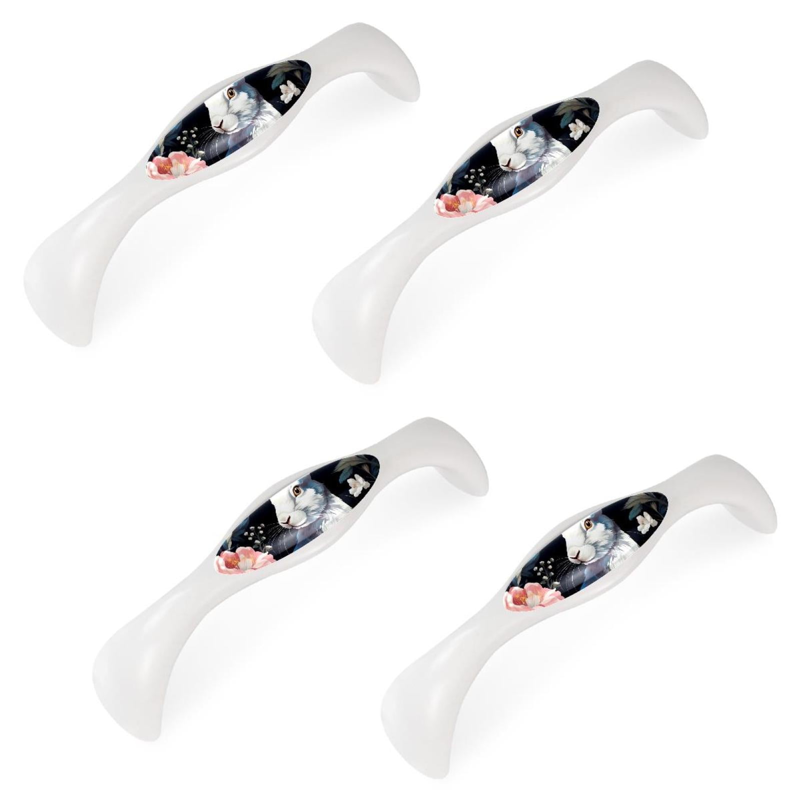 4 Pack Kitchen Cabinet Handles Drawer Pulls Cabinet Hardware Handle ...