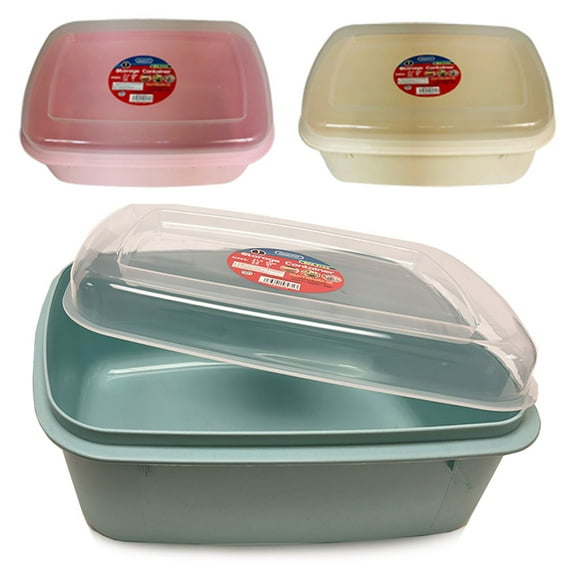 4 Pack Kitchen Food Storage Container W/ Lids 5Liter Large BPA Free Refrigerator