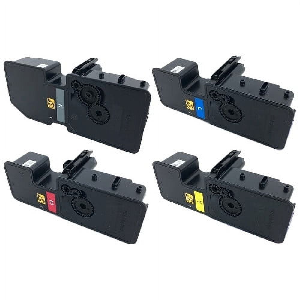 4 Pack Kyocera Mita TK-5232 Compatible Toner Cartridges / yield 2600 Black / 2200 CMY each color