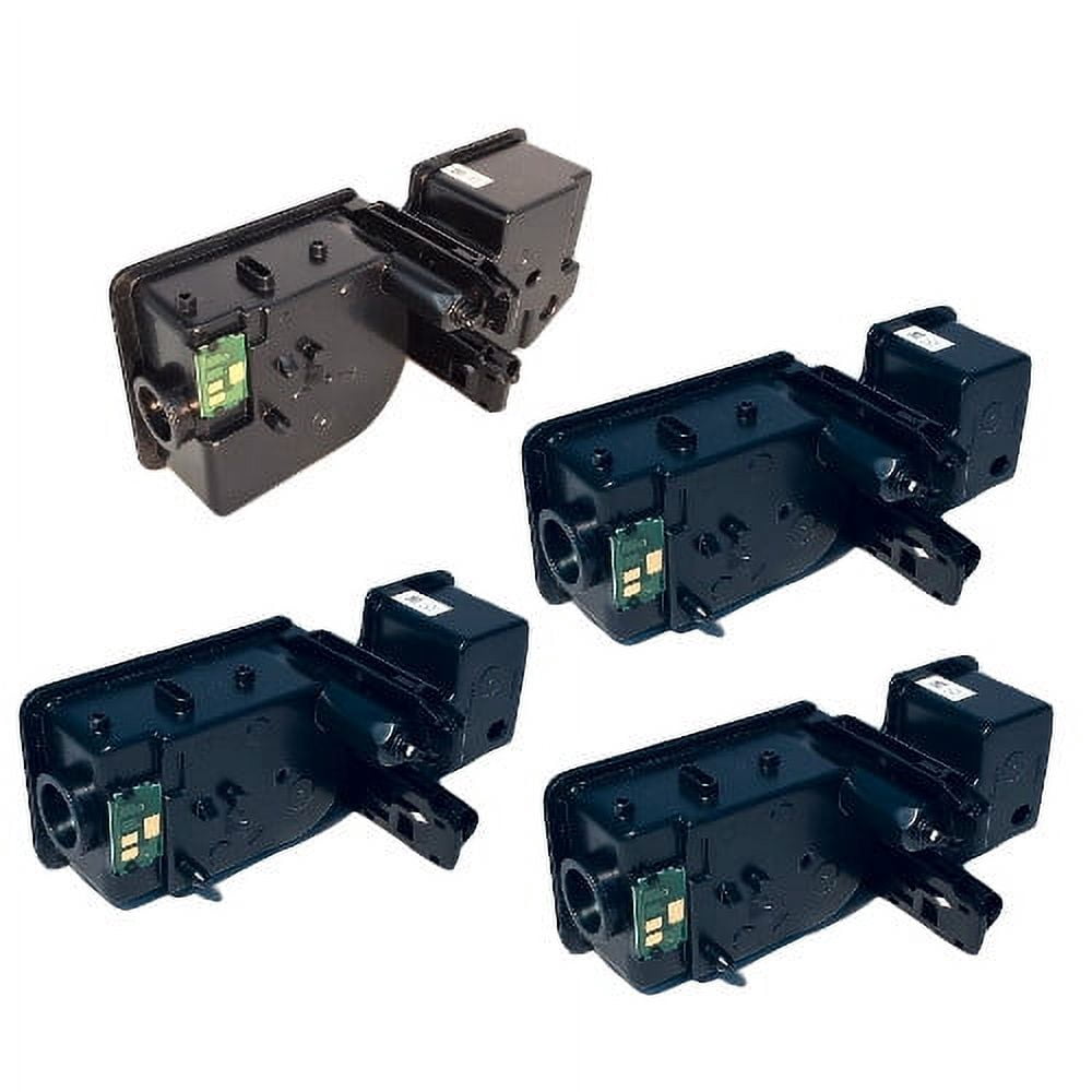 4 Pack Kyocera Mita TK-5242 Compatible Toner Cartridges / yield 4000 Black / 3000 CMY each color