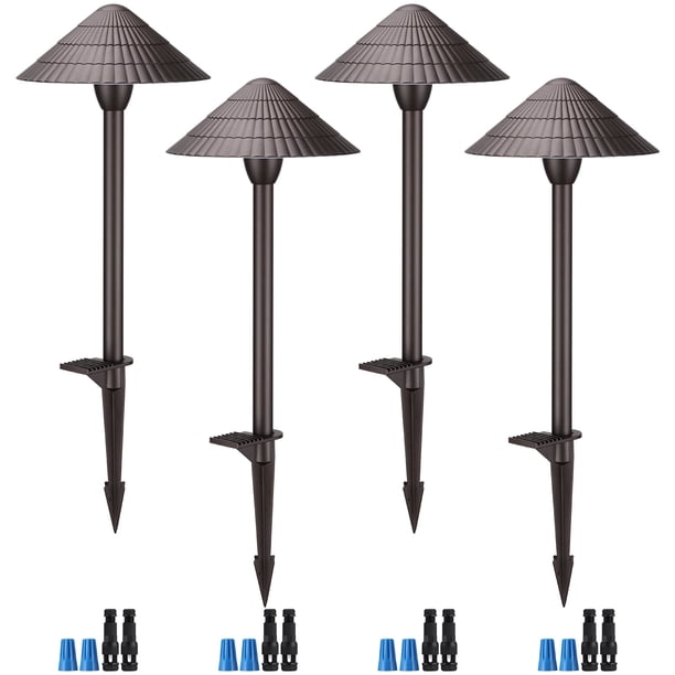 LEONLITE 3W LED Landscape Light, Waterproof, 12V Low Voltage
