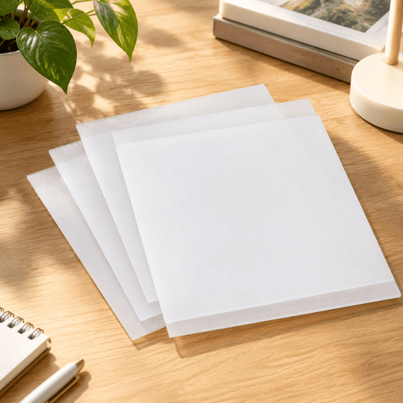 4 Pack LED Light Diffuser Sheets, 11.8 x 11.8 x 0.039 In, Anti-Glare Softening Film