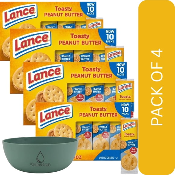 Real Toasty Lance Peanut Butter Cracker
