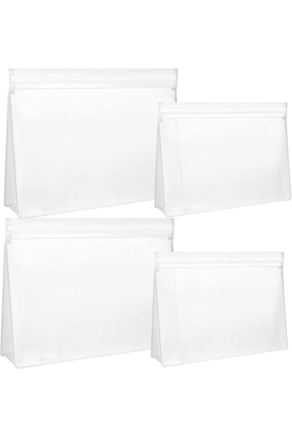 4 Pack Leakproof Clear Toiletry bags, TSA Approved Quart Size Zipper Bags, Travel Makeup Bags for Women Men, Carry Airport Airline Compliant Bags