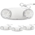 Emergency Light Rnd 4 Pack Led Emergency Lights with Round Head, 4FT Plug in Cord - Walmart.com