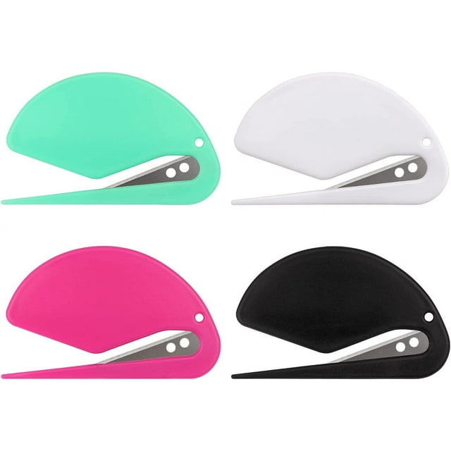 4 Pack Letter Opener Envelope Slitter Set Sharp and Efficient Open