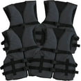 thumbnail image 1 of 4 Pack Life Jacket Paddle Vest; Coast Guard Approved Type III PFD Life Vest Flotation Device; Jet ski, Wakeboard, Kayak; Ideal Extra Life Jacket for Pontoon Boat, 1 of 8