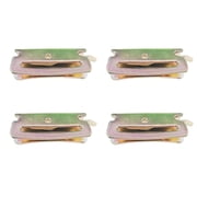 Mega Cargo Control 4 Pack E-Track Spring Fittings for Ratchet Tie-Down Straps & Cargo Securement Systems