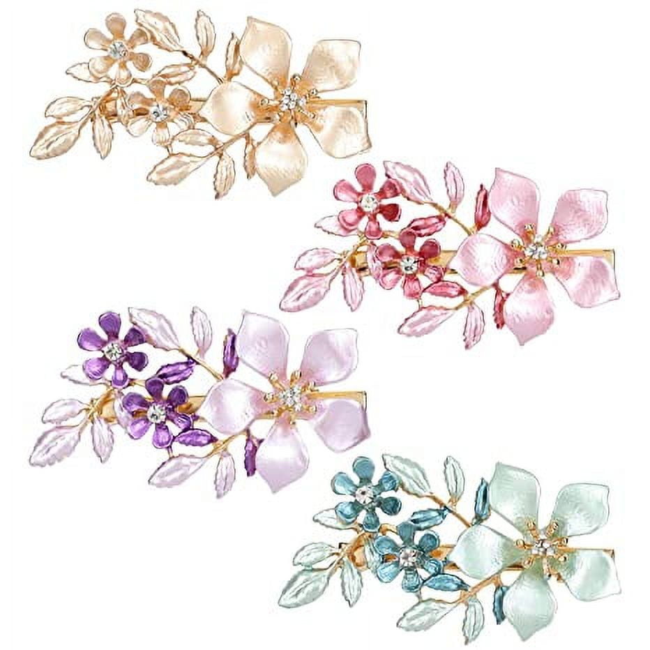 4 Pack Luxury Glitter Sparkly Jeweled Gems Crystals Rhinestones Retro