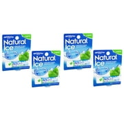 4 Pack MENTHOLATUM NATURAL ICE MEDICATED ORIGINAL SPF 15 LIP PROTECTANT BALM