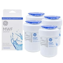 MWF Refrigerator Water Filter Replacement for Smart Refrigerator, Compatible with SmartWater MWF, MWFINT, MWFP, MWFA,GWF(4 Pack)