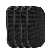 4-Pack Magic Car Grip Pad Set   Universal Non-Slip Adhesive Mat for Cell Phones & Miscellaneous Equipment TIKA