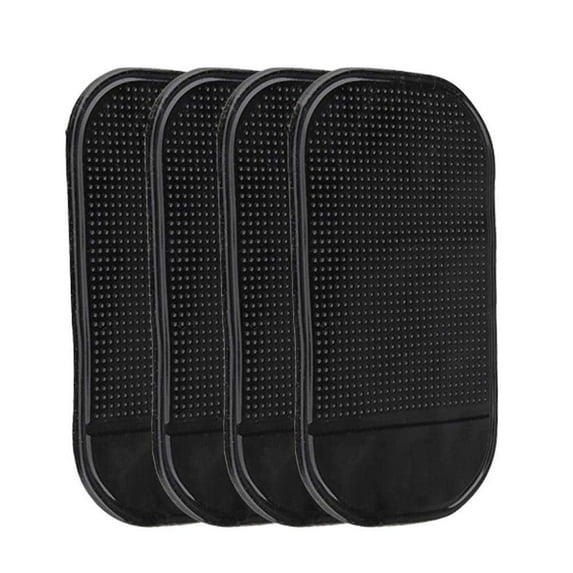 4-Pack Magic Car Grip Pad Set – Universal Non-Slip Adhesive Mat for Cell Phones & Miscellaneous Equipment TIKA