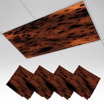 4 Pack Magnetic Ceiling Light Covers 2 x 4 Feet, Divi Tree Light Shades ...