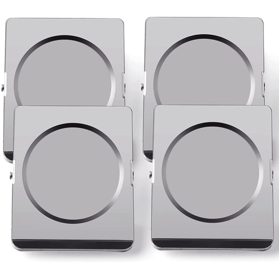 4 Pack Magnetic Clips Heavy Duty, 2.2 Inch Extra Large Clip Magnets, Fridge Magnet Clips, Strong Magnet Clips for Whiteboard, Office Magnets.