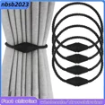 thumbnail image 1 of 4 Pack Magnetic Curtain Tiebacks Rope Weave Curtain Tie Backs Decor Holdbacks, 1 of 6