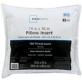 thumbnail image 1 of 4 Pack Mainstays Decorative Pillow Insert in 100% Polyester, 16" x 16", 1 of 2