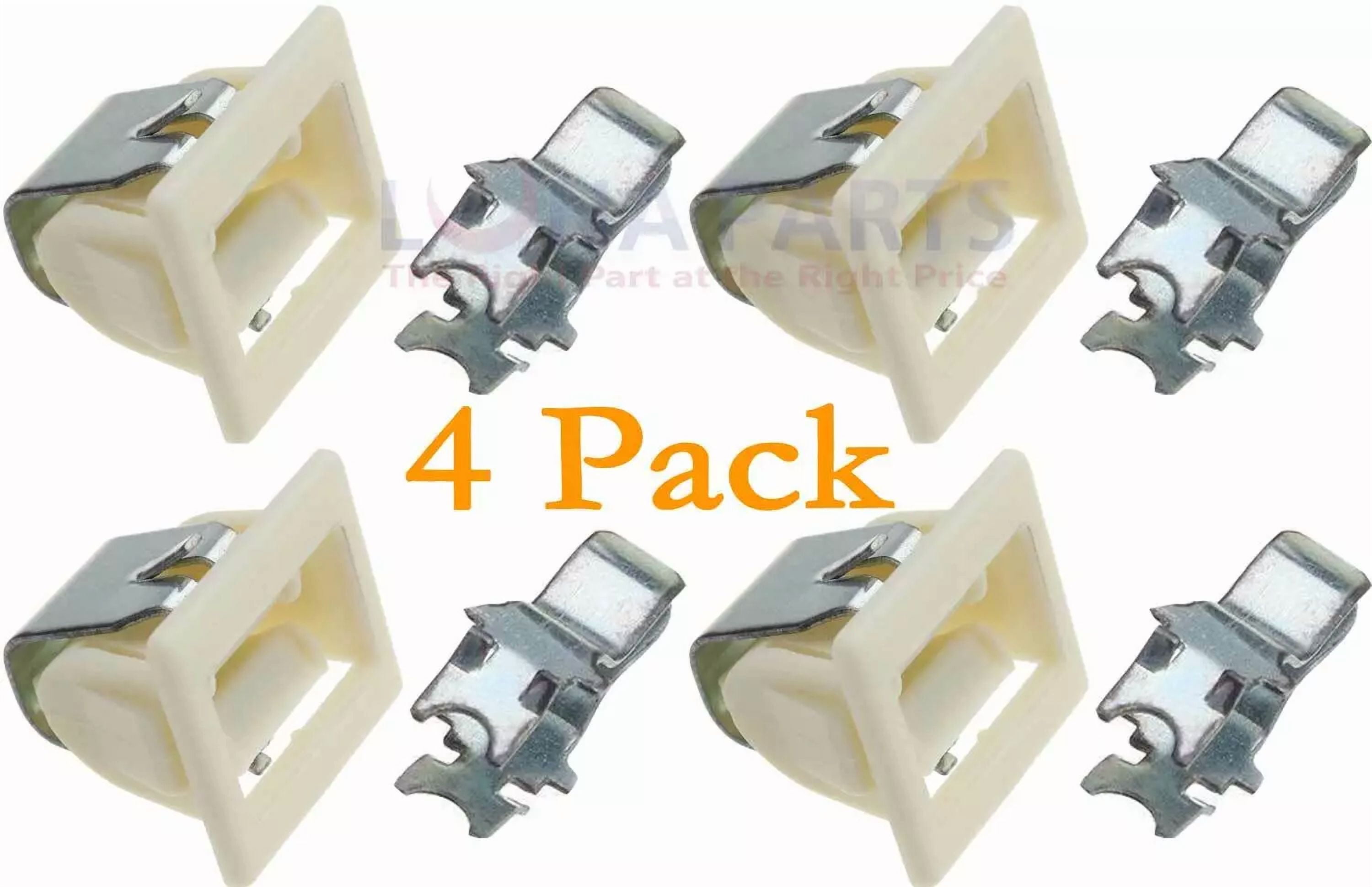 4 Pack Maytag Amana Jenn-Air Dryer Door Catch Strike Latch Kit 306436