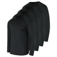 thumbnail image 1 of 4 Pack: Men's Compression Long-Sleeve T-Shirt Athletic Cold Weather BaseLayer (Available In Big & Tall), 1 of 6