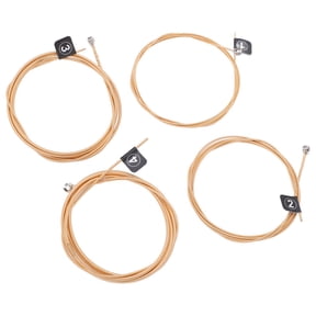 4-Pack Metal Bass Strings Replacement Set G D A E 4Pcs metal