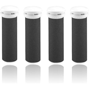 4 Pack for Micro Pedi Foot File Replacement Rollers Super Coarse Micro Mineral Replacement Rollers Feet Callus Remover Callus File Roller Feet Care Utensils for Dry Hard Dead Skin Remover