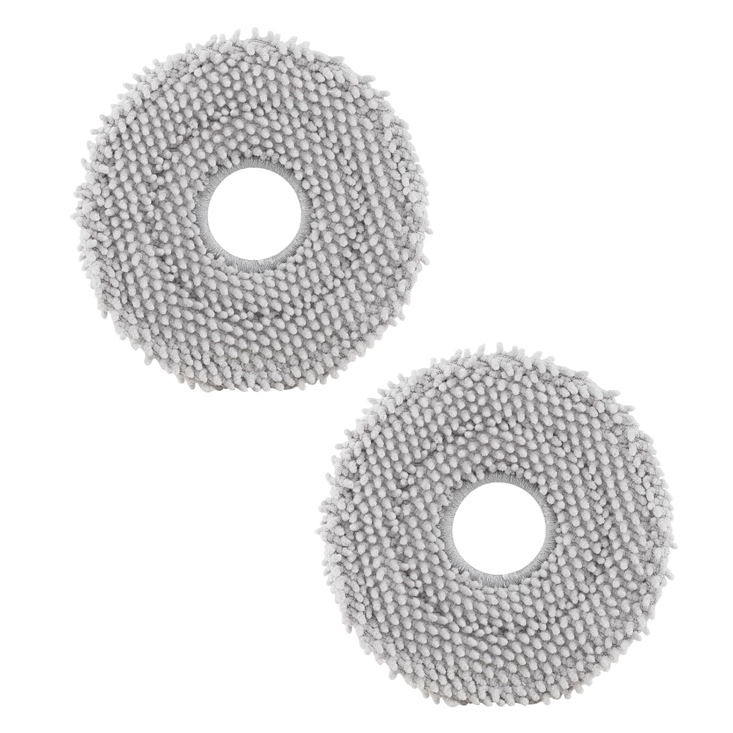 Microfiber Mop Pad Cloths For Roborock Robot Vacuums - 8 Pack, Washable, Fits Q Revo, Qrevo MaxV, Qrevo S, Qrevo Pro & More