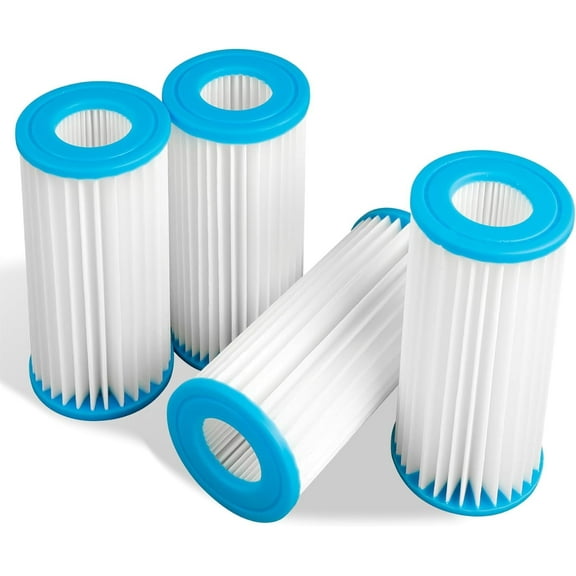 4-Pack Micron Cartridge Replacement for Marineland Magnum Canister Filters & Polishing Internal Canister Filter (ML90770) Water Polishing Filter, Equivalent to PA0140