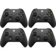 thumbnail image 1 of 4 Pack Microsoft Xbox Bluetooth Wireless Controller For Series X/S - Carbon Black, 1 of 5