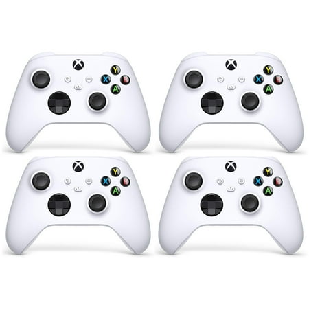 4 Pack Microsoft Xbox Bluetooth Wireless Controller For Series X/S - Robot White