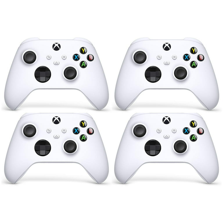 4 Pack Microsoft Xbox Bluetooth Wireless Controller For Series X/S - Robot  White