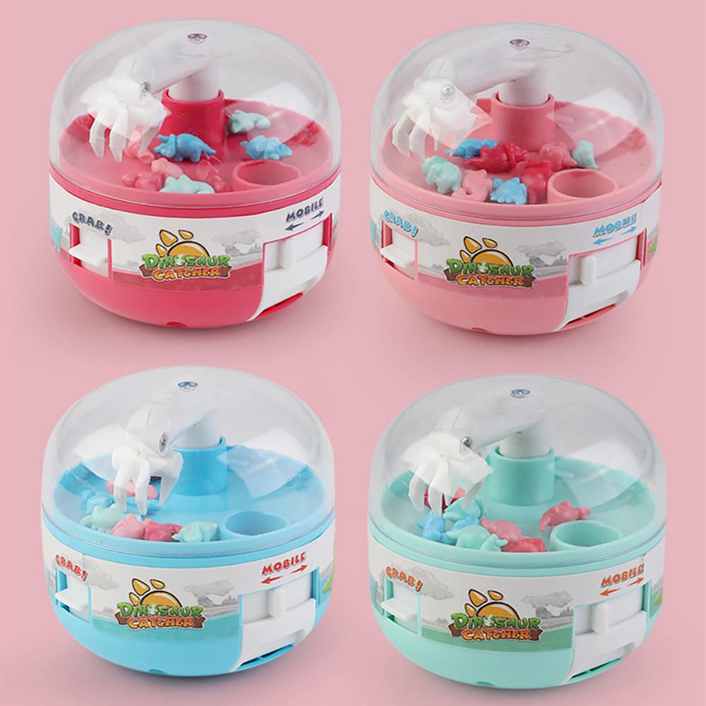 Toy Grabbing Machine 4 Pack Mini Claw Machine Toys for Kids Dinosaur Grabbing Capsule ...