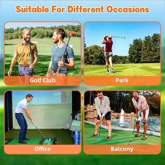 4 Pack Mini Golf Set, Golf Putter Men & Women Two-Way Golf Putter, Right/Left Handed Golf Club Indoor/Outdoor$$Sport & Recreation Other