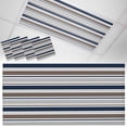 thumbnail image 1 of 4 Pack Minimalist Stripes Fluorescent Light Covers for Ceiling Lights Navy Blue Brown Grey Horizontal Stripe Modern Magnetic Ceiling Light Covers Overhead Light Filters for Office Classroom Home, 1 of 9